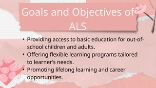 SCHOOL LEGISLATION REPORT ABOUT ALS.pptx