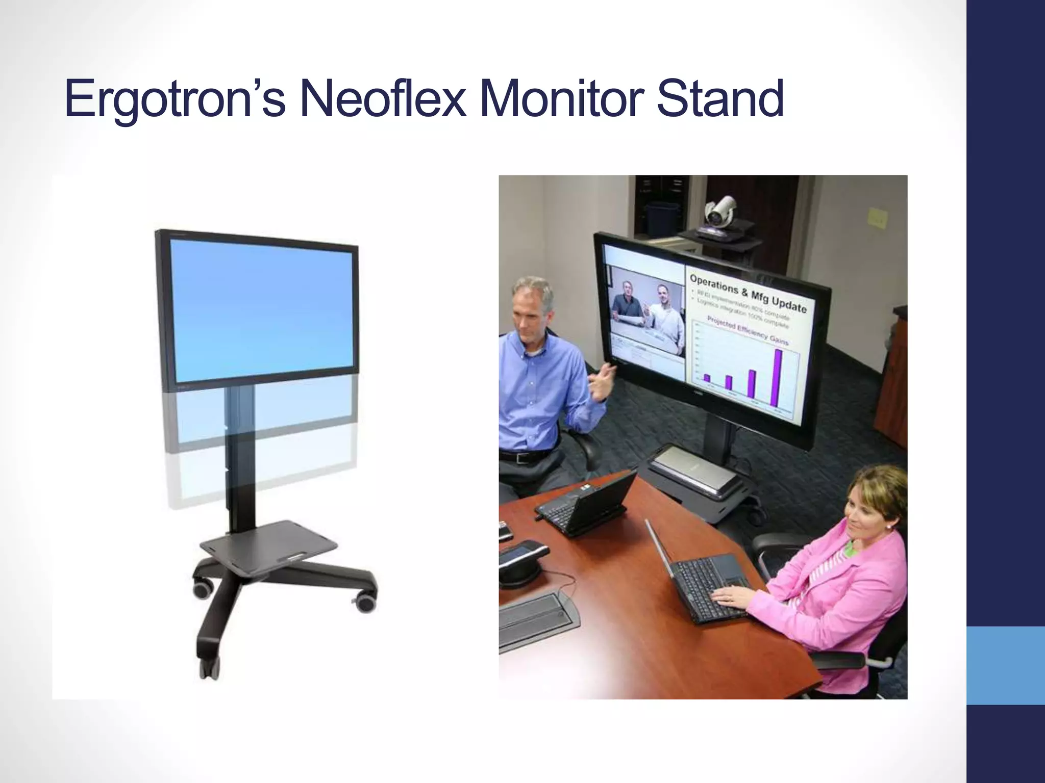Ergotron’s Neoflex Monitor Stand
 