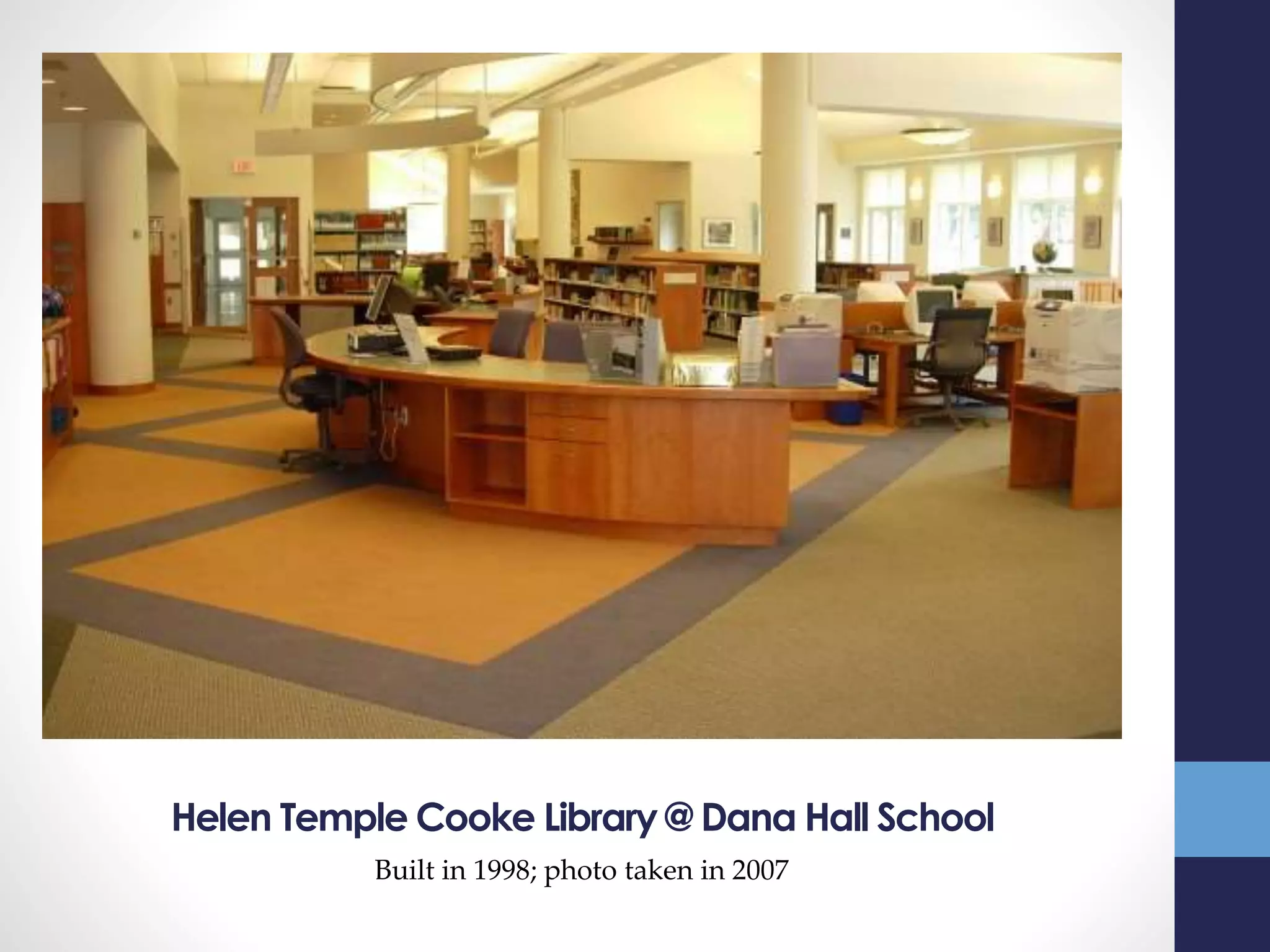 School Libraries Programming & Design | PPT