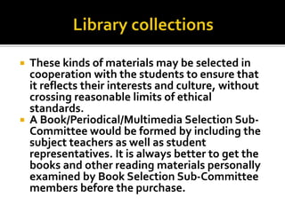 School library | PPTX