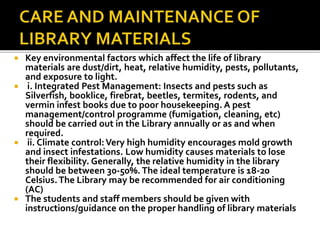 Library Pollution School library | PPTX