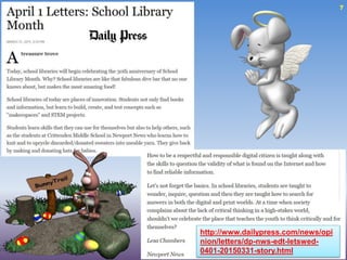 School Library Month | PPTX