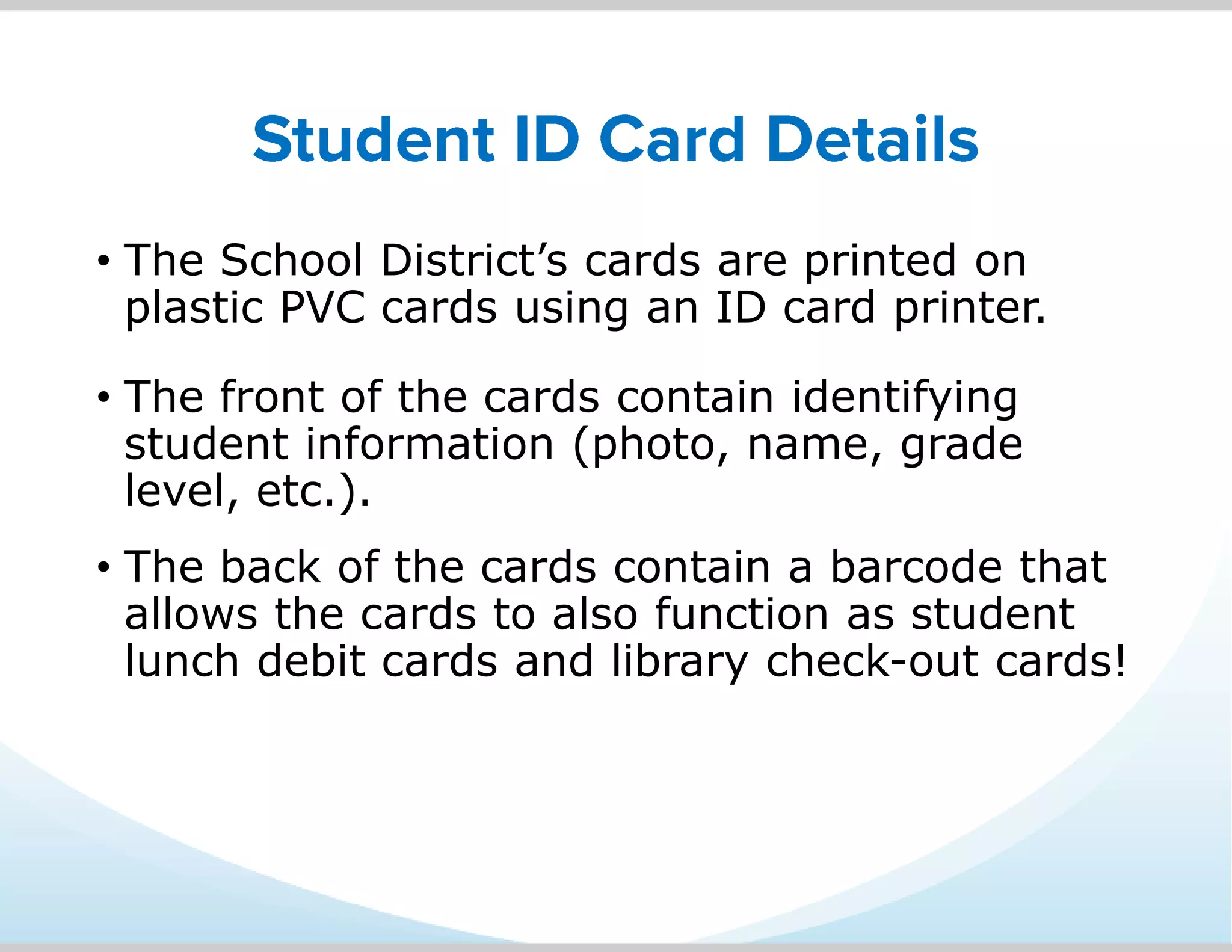 How to Implement a K-12 School Lunch Card Program | PPSX