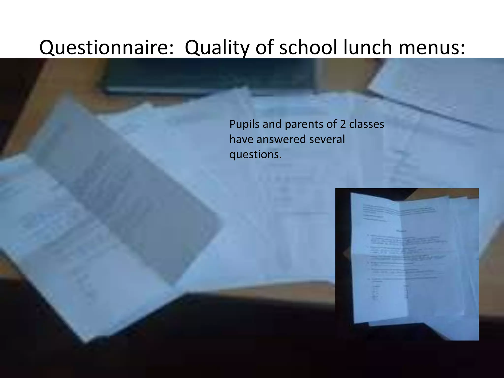 School Lunch Quality Evaluation PPT