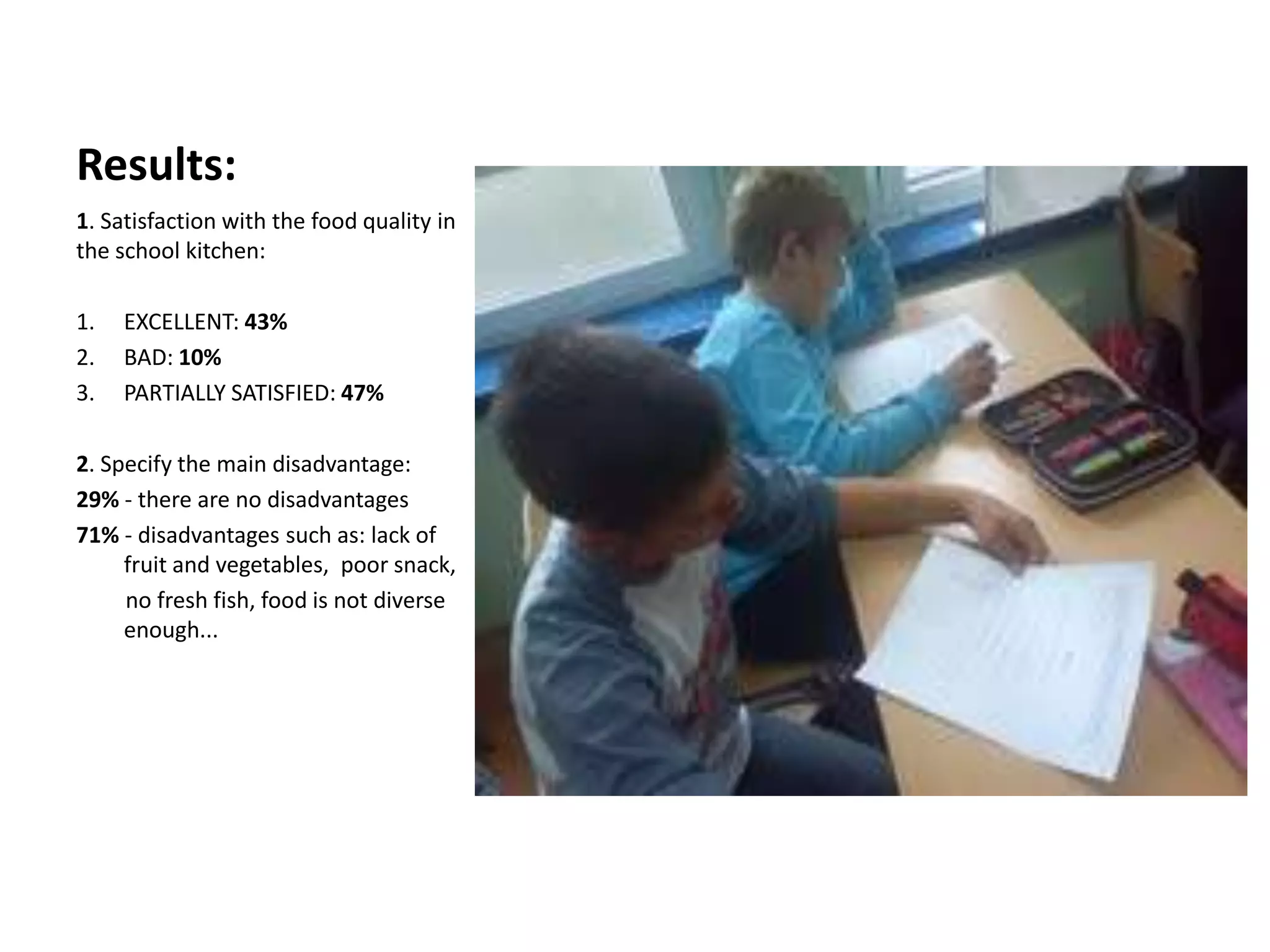School Lunch Quality Evaluation PPT