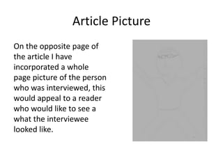 School magazine: Contents and Article Drafts | PPTX