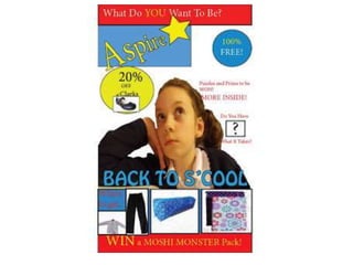 School magazine covers