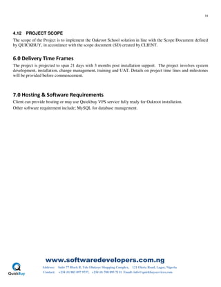 School Management Software Proposal | PDF