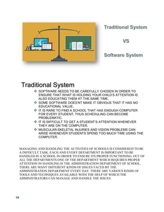 School management software proposal | PDF