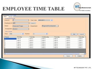 WP TECHNOCRAT PVT. LTD.
 