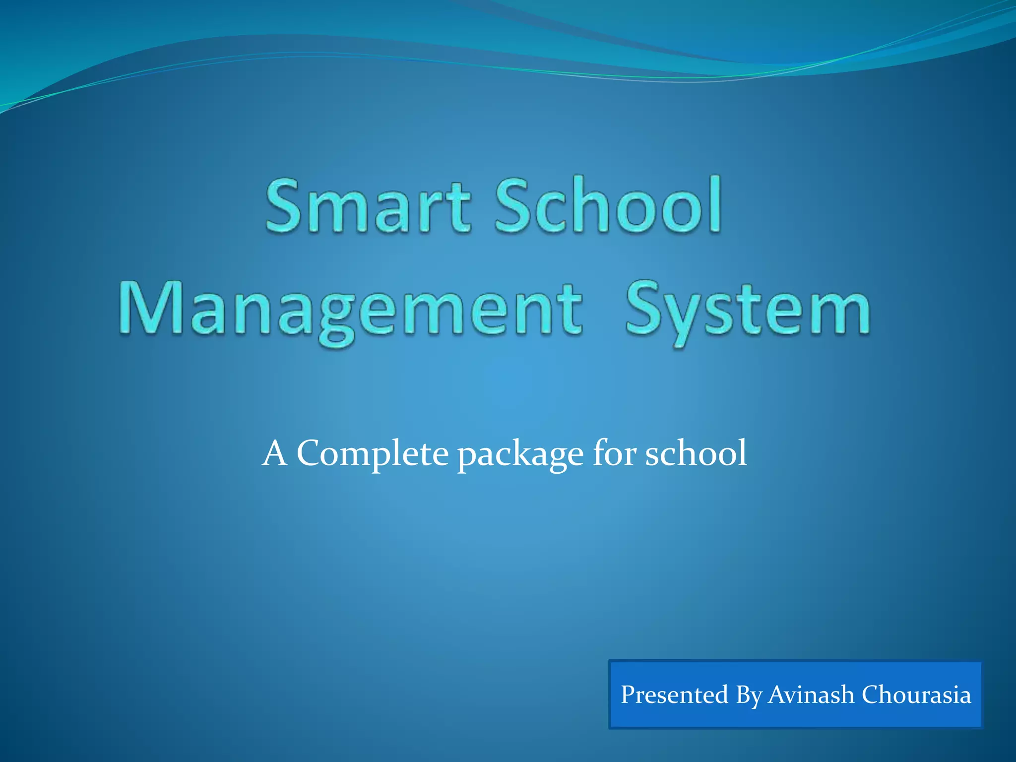 School management system | PPT