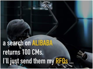 a search on ALIBABA
returns 100 CMs.
I'll just send them my RFQs ...
 