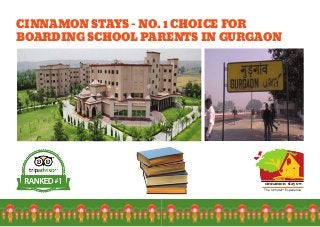 Cinnamon Stays - No. 1 Choice For
Boarding School Parents in Gurgaon
The UnhotelTM
Experience
cinnamon stays™cinnamon stays™
 