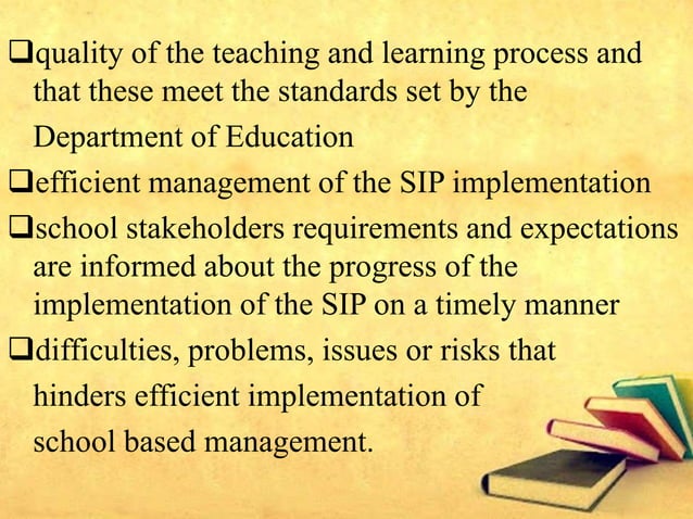 What Is School Monitoring Evaluation And Adjustment