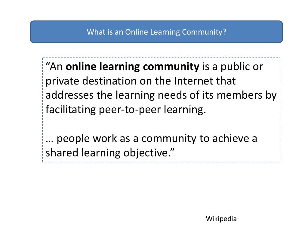 What is an Online Learning