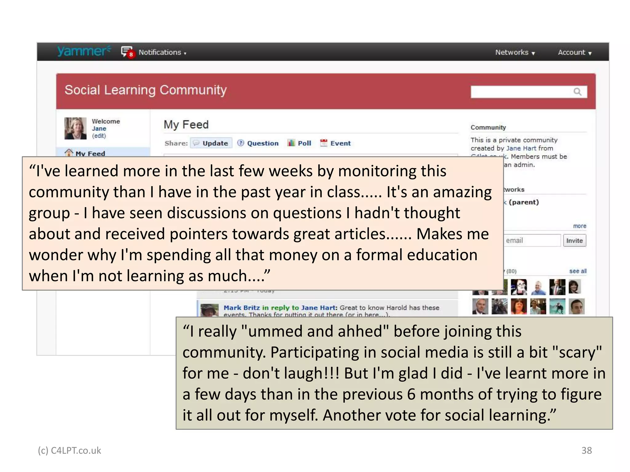 32Twitter at a Networking Event