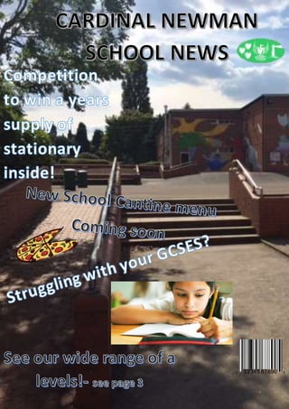 School news front cover