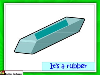 It’s a rubber
 