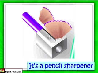 It’s a pencil sharpener
 