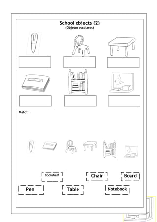 School objects 2 | DOC