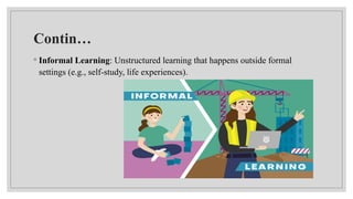 school observation: Learning,types of learning Teaching etc. | PPTX