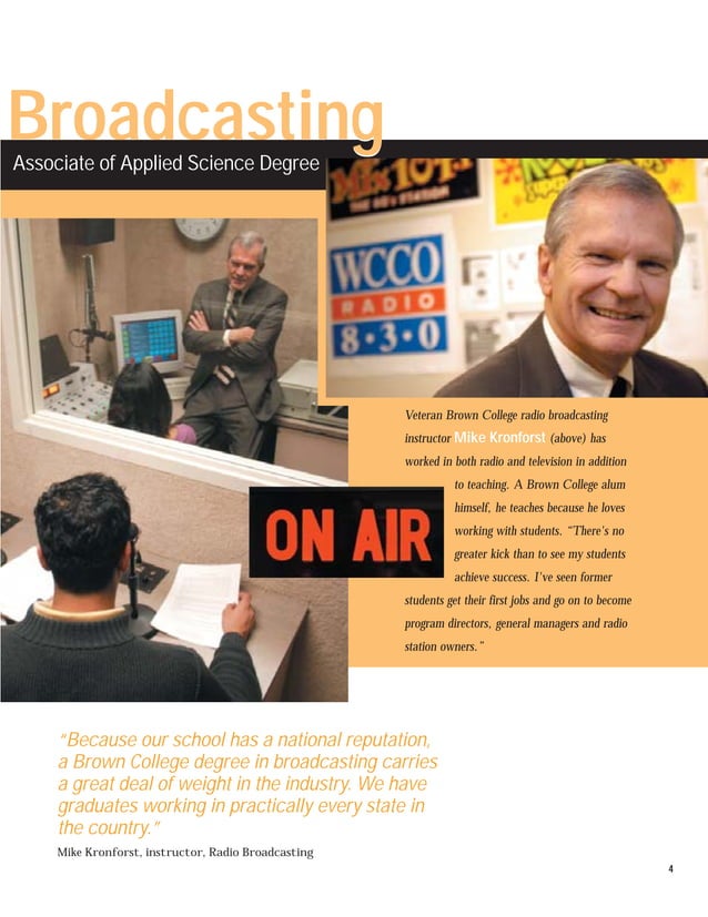 School Of Broadcasting Viewbook PDF
