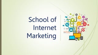 School of
Internet
Marketing
This Photo by Unknown Author is licensed
under CC BY-NC
 