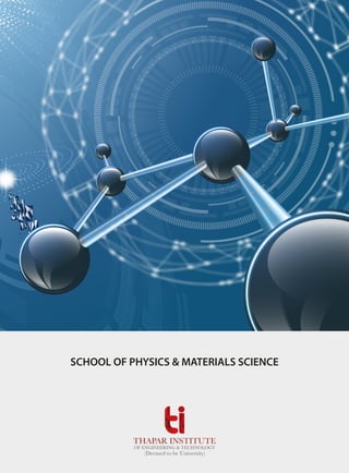 SCHOOL OF PHYSICS & MATERIALS SCIENCE
 