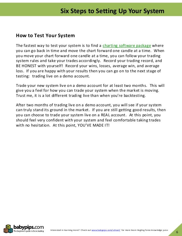 Forex babypips pdf