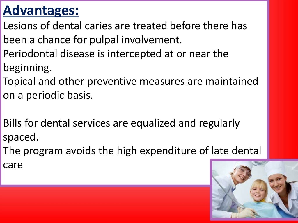 School oral health program