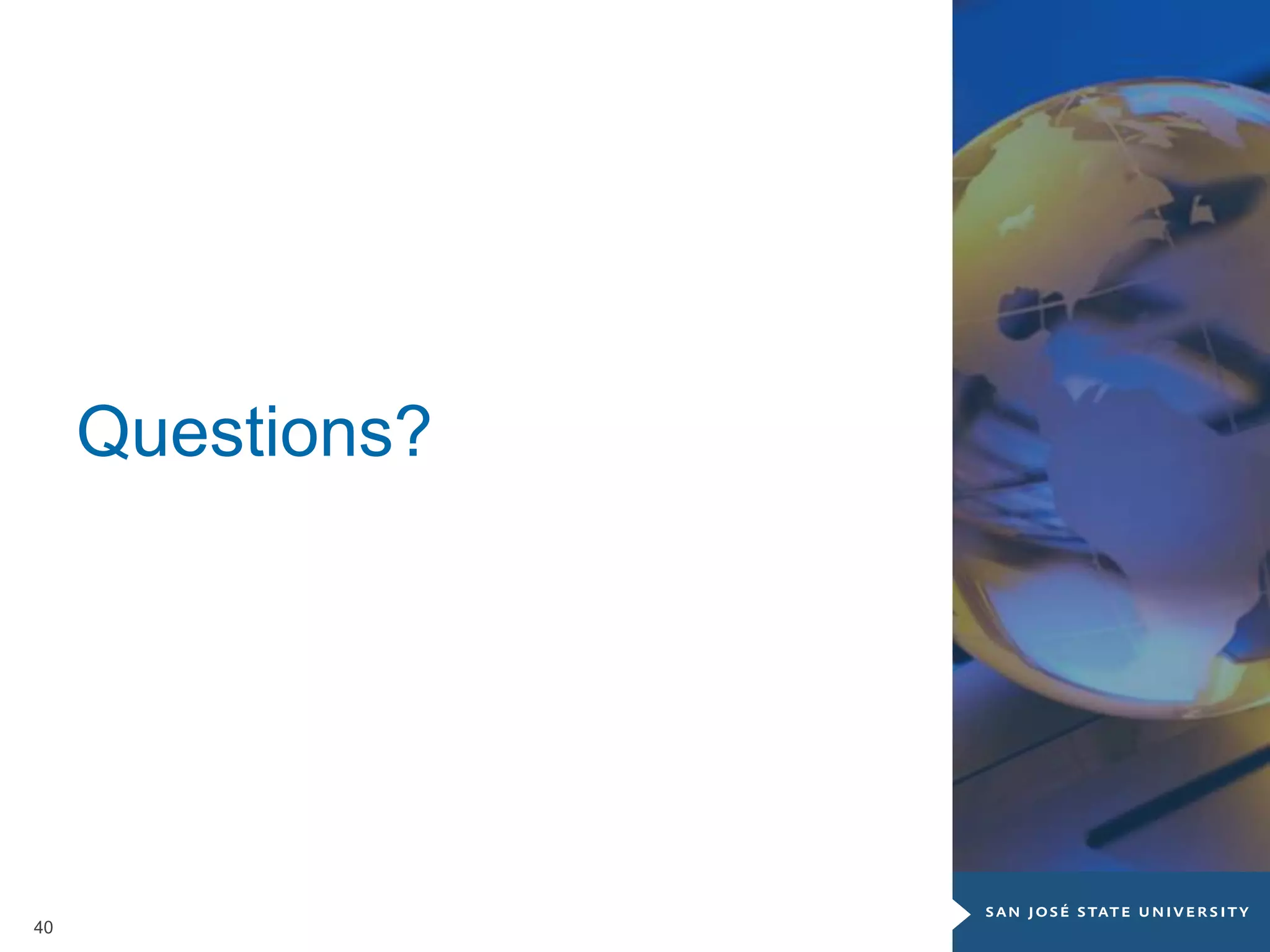 40
Questions?
 