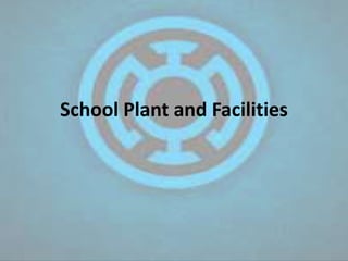 School Plant and Facilities
 