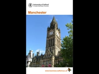 Manchester www.business.salford.ac.uk 