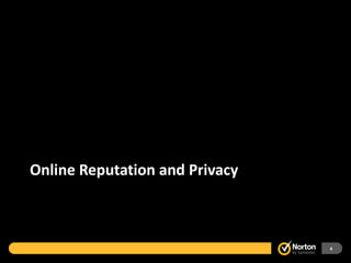 Online Reputation and Privacy 