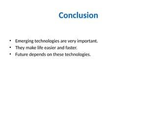 Emerging Technologies in IT: AI, Blockchain, Cloud, IoT, and ...