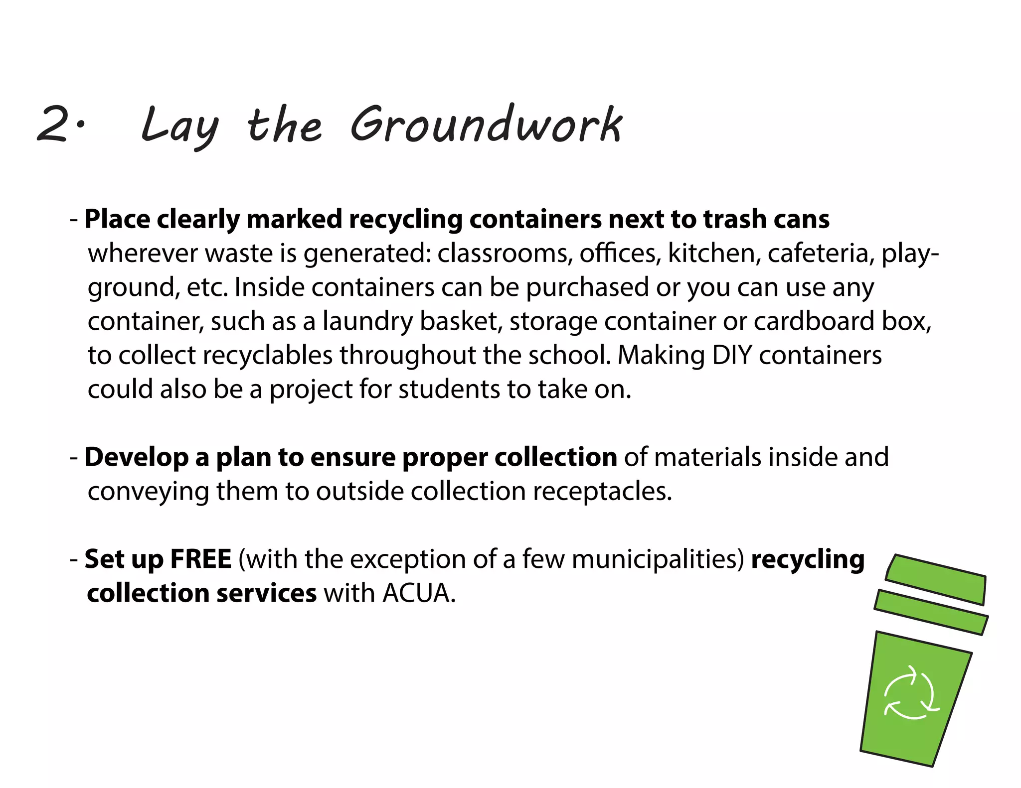 How to Build a Recycling Program | PDF