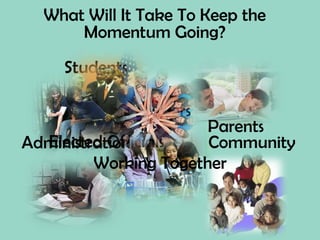   Create accountability measures that include achievement gains.(Carey, 2007)