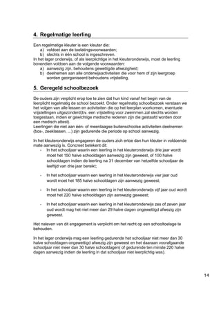 Schoolreglement 2011 2012