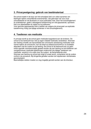 Schoolreglement 2011 2012