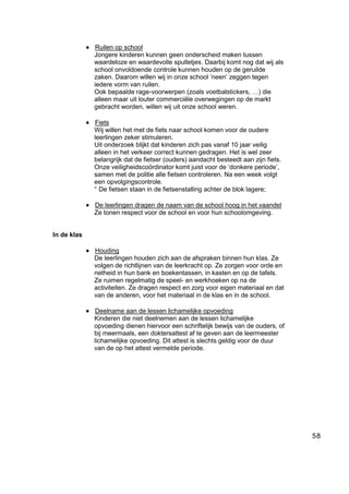 Schoolreglement 2011 2012