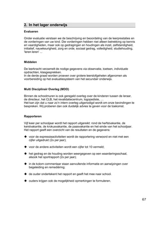 Schoolreglement 2011 2012