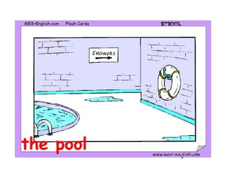 the pool
 