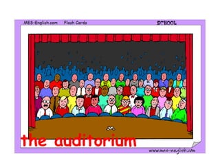 the auditorium
 