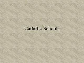 Catholic Schools 