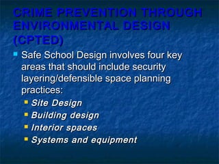 School safety and security management | PPT