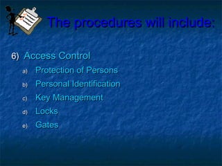 School safety and security management | PPT