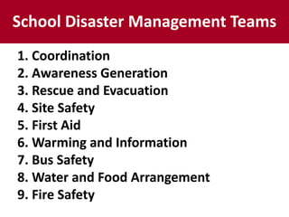 School Safety Dr W G Prasanna Kumar Professor Climate and Disaster ...