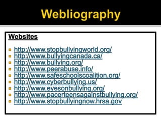 School safety project   bully prevention at barrett