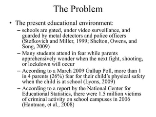 Student Safety Problem School Safety Study | PPTX