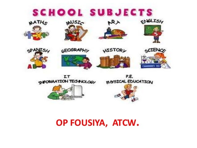school subject amp academic discipilne